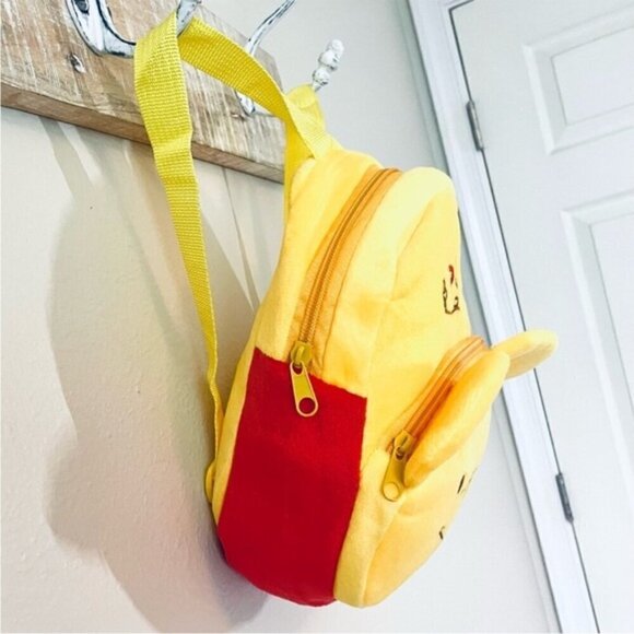 NWT Winnie the Pooh Bear Children's Backpack - Plush Kids Mini Bag - Picture 4 of 13